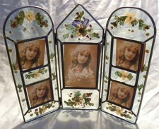 Leaded glass panel for sale  WISBECH