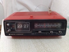 Radio Despertador Sanyo RM 5320 Space Age Flip Flap comprar usado  Enviando para Brazil