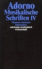 Adorno theodor musikalische gebraucht kaufen  Berlin