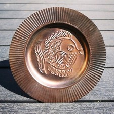 Wandteller metall 21cm gebraucht kaufen  Lichtenstein/Sa.