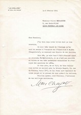 Marc chagall lettre d'occasion  Lyon III