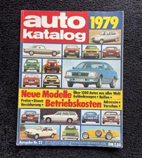 Auto katalog 1979 gebraucht kaufen  Gifhorn