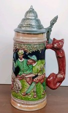 Boccale birra ceramica usato  Palermo