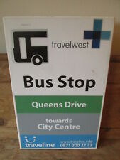 Bus stop sign. for sale  BADMINTON