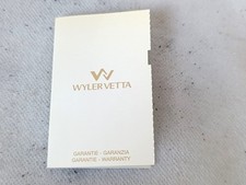 Wyler vetta bianco usato  Roma