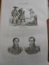 1836 costumi incisione usato  Roma