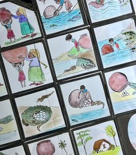 Vintage hand drawn for sale  SOUTH BRENT