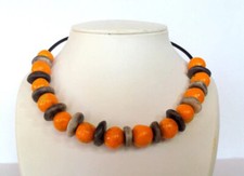 Collier céramique raku d'occasion  Beaumont-de-Lomagne