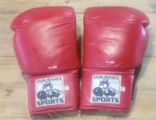 Luvas de boxe vintage de Muay Thai MMA de 14 oz grandes comprar usado  Enviando para Brazil
