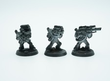 Warhammer 40k Space Marines Dewastators Lascannons zestaw 3 plastikowych miniatur na sprzedaż  PL