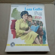 Calendario pubblicitario lana usato  Cuneo