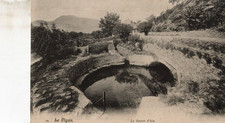 Cpa vigan source d'occasion  Saint-Amans-Soult
