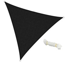 Voile d'ombrage protection UV solaire toile parasol traigulaire 3,6 m anthracite na sprzedaż  Wysyłka do Poland