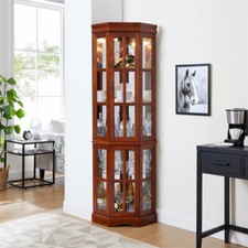 Wooden corner curio for sale  La Puente