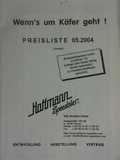 Hoffmann speedster preisliste gebraucht kaufen  Erkner