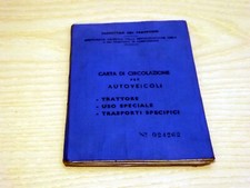 Carta circolazione camion usato  Pavia