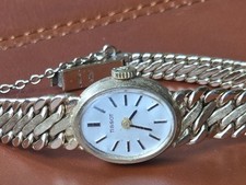 Vintage tissot 9ct for sale  LONDON