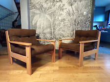 Paire fauteuil scandinave d'occasion  Champigneulles