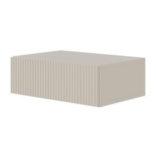 Vedio Selsey 50 cm wiszący stolik nocny – frezowany front lamelowy na sprzedaż  PL