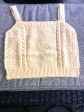 Sleeveless sweater crop for sale  Tamaqua