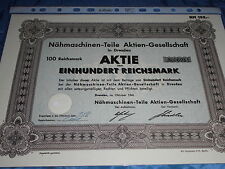 Historische aktie nähmaschine gebraucht kaufen  Isernhagen