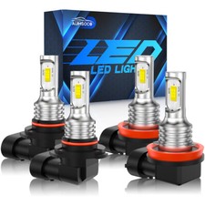 Kit de lâmpada LED alta/baixa para Chevy Silverado 1500 2500HD 2007-2020 10000K comprar usado  Enviando para Brazil