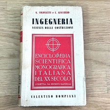 Ingegneria. scienza delle usato  Italia