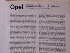 Werkstatthandbuch pel kadett gebraucht kaufen  Kissing