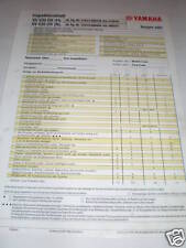 Inspection sheet service d'occasion  Expédié en Belgium