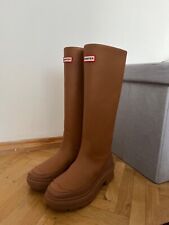 Hunter Killing Eve Villanelle boots leather 38-39 beige never worn rare item na sprzedaż  PL