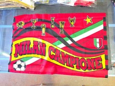 Milan bandiera campione usato  Italia