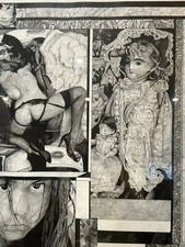 Drawing artwork pointillism d'occasion  Expédié en Belgium