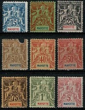 Mayotte 1896 type d'occasion  Dieuze