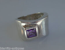 Bague chevalière argent d'occasion  Biarritz