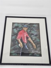 Tiger woods lithograph for sale  Shawnee