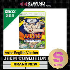 Selado - Inglês Asiático NARUTO: RISE OF A NINJA XBOX 360 NTSC-J Ásia comprar usado  Enviando para Brazil