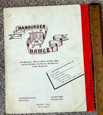vintage menu for sale  Portland