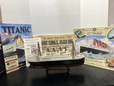 Antique titanic wooden for sale  Mason