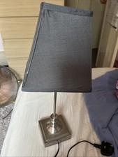 Grey table lamp for sale  HUNTINGDON