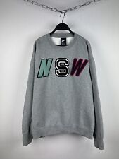 Bluza męska Nike NSW Big Logo szara z okrągłym dekoltem rozmiar L na sprzedaż  PL