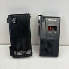 (Para peças) Gravador de microcassete National RN-Z10 com estojo comprar usado  Enviando para Brazil