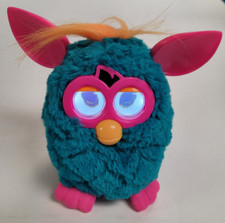 2012 Tiger Electronics cabelo rosa-petróleo laranja furby boom testado funcionando comprar usado  Enviando para Brazil