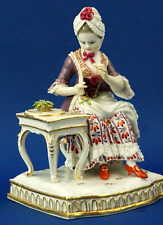 Meissen statuina porcellana usato  Roma