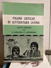 Pagine critiche letteratura usato  Palermo