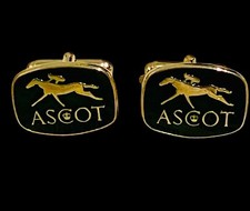 Vintage cufflinks ascot for sale  BENFLEET