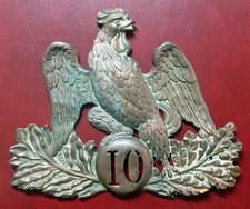 Plaque shako regiment d'occasion  Saint-Pantaléon-de-Larche