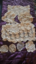 Vintage doilies table for sale  LONDON