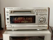 Technics hd501 minidisc for sale  MACCLESFIELD