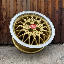 Tela decorativa BBS RA 375 15’’ 4x 100 sobressalente (roda única) Vw Golf Mk1 Mk2 comprar usado  Enviando para Brazil