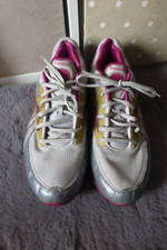 Buty sportowe Reebok Easytone PlayDry srebrne czerwone złoto rozmiar 7,5 UK na sprzedaż  Wysyłka do Poland